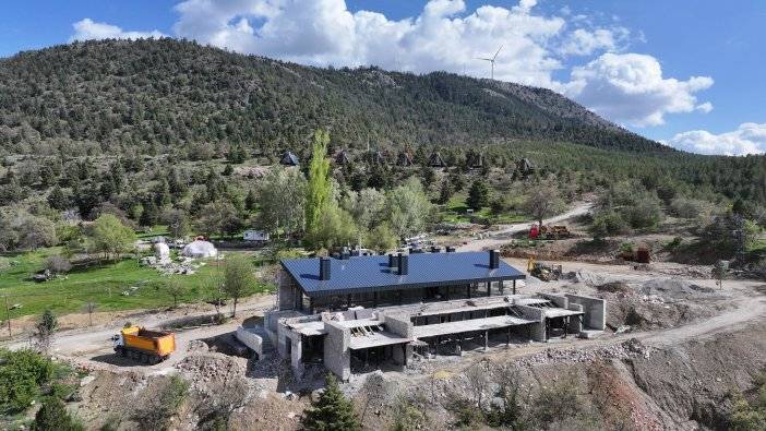 Konya’da göl manzaralı bungalov tatil başlıyor 8